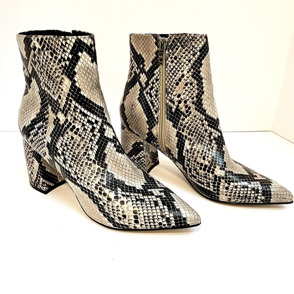 Marc Fisher Shoes - Marc Fisher Snake Skin Boots Size 81/2